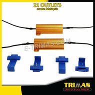 50W 6 ohm LED Load Resistor Car Led Light Bulbs Fix Canbus Cancel Decoder Turn Signal Blinker