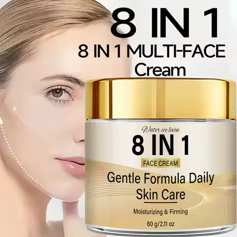 8-IN-1 Face Cream. Retinol Collagen Vitamin C E. Kojic Glutathione Niacinamide Hyaluronic Acid. Mois