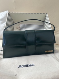 Jacquemus Le Bambino Long 墨綠色袋