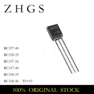 100PCS BC327-40 BC337-40 BC337-16 BC328-25 BC338-25 BC338-40 BC338 BC328 BC337 BC327 327-40 TO-92 In
