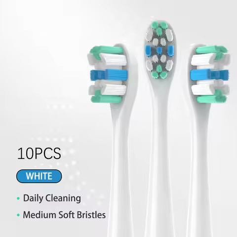 10pcs Toothbrushes Head Suitable for Usmile All Series Models Vacuum Packaging