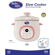 Baby Safe Slow Cooker 1.5L Pink Baby Porridge Cooking Tool 1.5 L LB017 and LB017B