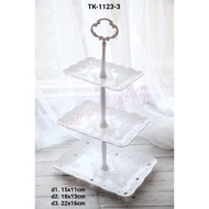 TK-1123-3 Cupcake stand cake tier rectangular dessert table (tk)
