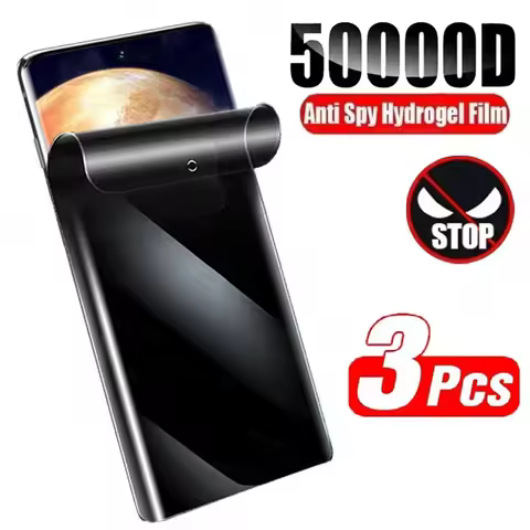 3Pcs Anti Spy Screen Protector For Realme X7 Max X50m X50t X50 5G Master Edition X50 Pro Player Edit