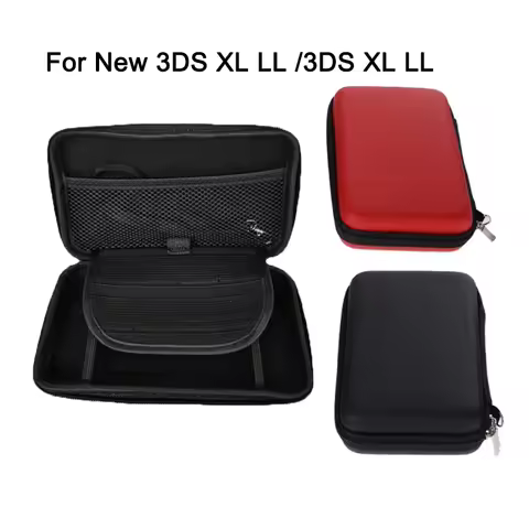 EVA Hard Case Bag for New 3DS XL/3DS XL Storage Bag Card Shell Cover Bag for 3DS LL/New 3DS LL Game 