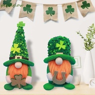 PIXELGLOW Leprechauns Doll Ornament, Creative St Patrick's Day Guardian of Ireland Dwarf Doll, Scene