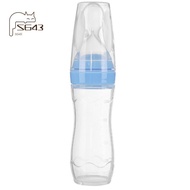 Silicone Baby Dispensing Spoon Feeder Baby  Food Feeder Infant Squeeze Cereal Feeder Baby  Food Feed