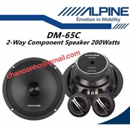 ALPINE DM-65C - 6.5" COMPONENT 2 - WAY SPEAKER/CAR SPEAKER/SPEAKER KERETA