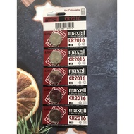 Button battery 2016 maxell CR2016 computer battery, car control battery, motorbike controller