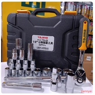 TAJIMA Metric Socket Wrench Set 22 Pieces TS-22