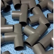 PVC Tee Connector Pipe Tee/T POLOS 3/4" Tee Fitting PVC Pipe 3/4 Inch Tee PVC Pipe Connector