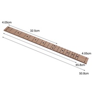 21 Fret Canadian Maple Fingerboard Leher Gitar Elektrik Titik Hitam dengan Fret Electric Guitar Fing