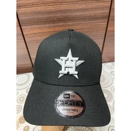 NE 9 Forty A Mono Houston Astros Black Baseball Cap Snapback Adjustable
