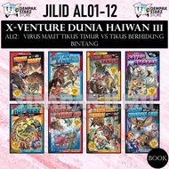 KADOKAWA X-VENTURE OF HAIWAN'S WORLD (III) AL01-AL12 :VIRUS DEATH OF EAST RATS VS RATS WITH OIL STAR