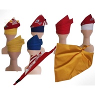 🔥READY STOCK🔥tanjak n sampin kanak-kanak n dewasa set tanjak songket/ batik/hitam/merah/biru/kuning/