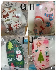 🎄聖誕款🎄3D 幼童、兒童立體口罩✅一包10個