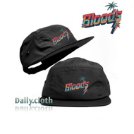 5 PANEL HAT / PREMIUM SIX PANEL HAT / CASUAL HAT FOR MEN WOMEN BLOODS 5 panel cap panel cap