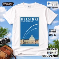 FINLAND 3-Piece SOUVENIR T-Shirt FINLAND STATETAG 24S COTTON PREMIUM SOUVENIR GIFT
