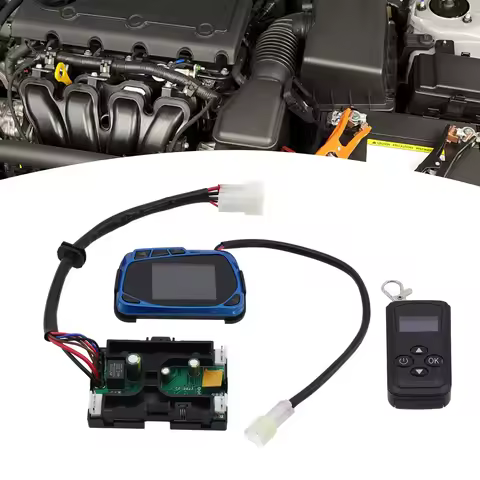 Car Air Diesel Heater LCD Controller Switch Remote Control Motherboard 12V 4 Button 3 Pins Controlle