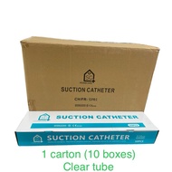 SgHomecare Medical Sterile Suction Catheter carton sales 10Fr, 12Fr, 14FR