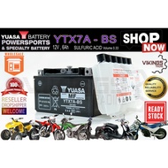 DIJAMIN ORI YTX7A YTX7 YTX YTX7A-BS VIKINGS 100%ORIGINAL AUTHENTIC YUASA BATTERY MF SYM NINJA250 MOD