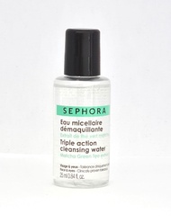 Sephora Waterproof Triple Action Cleansing Water and Oil 25ml Travel Size