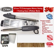 Dnor Autogate D'nor 712 Heavy Duty Swing and Folding Arm Autogate (Value Set)