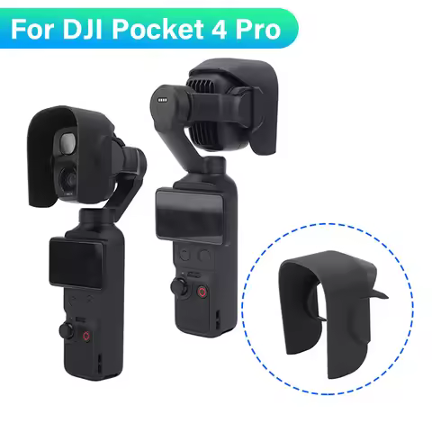 Scratch Resistant Lens Hood For DJI Pocket 4 Pro, Protective Cover Camera Lens Sun Shade Protector F