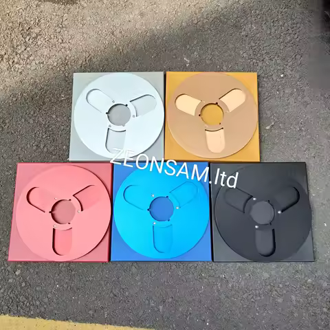 12" Tape Reel Aluminum Reel to Reel 1/4" Tape Recorders For BASF/ Technics /TASCAM/AKAI/ Pioneer /Te