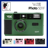 VIBE PHOTO 35MM FILM CAMERA 501F FREE BATTERY AAA 1PCS