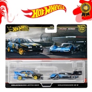 Hot Wheels Premium Two 2 Pack Volkswagen Jetta MK3 Volkswagen ID R
