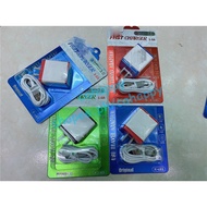 PP07 Fast 2.4A Charger w/ Cable Android Devices V8