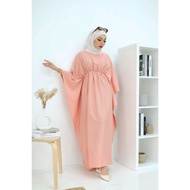 [SHE DAZZLE] Dress Zya Caftan In Peach