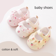[Beibei Preferred] Baby Shoes Baby Girl Toddler Shoes Soft-Soled Cloth Shoes Baby Girl Princess Shoe