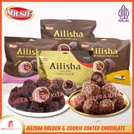 Ailisha Golden Chocolate & Ailisha Cookie Coated Chocolate / Chocolate Cookies Ball Various Flavors