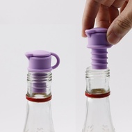 Bottle Cork Silicone Cork Seasoning Oil Bottle Cork Non-dripping Soda Water Bottle Bottle Cap Univer