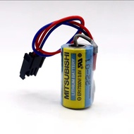 2-4pcs/lot A6BAT MR-BAT ER17330V 3.6V PLC lithium battery