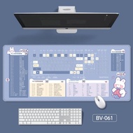 KIUAOCAI | CAD PS Excel Shortcut Keyboard Mouse Pad Large