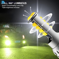 DIGIFOUNDER 1Pc 30LED Fog Light Bulb Dual Color Car DRL Turn Signal Reverse Light Brake Light Width 