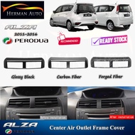 HermanAuto Perodua Alza Old 2011-2016 Center Air Outlet Frame Cover Garnish Accessories