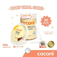 COCONI Baby Oral Cleaner Gauze Stick | Sterile Gauze Cloth | Baby Tongue and Mouth Cleaner