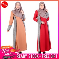 Colorblocks Jubah / Muslimah Wear / Maxi Dress M11035