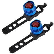 Đèn LED Chống Nước Xe Đạp Đuôi Đèn Đi Đêm Cảnh Báo An Toàn Kicker Đèn Hợp Kim Nhôm Đèn Sau Cho MTB Đ