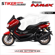 BJ 3403-FULL BODY DEKAL NMAX BARU/OLD SIAP PAKAI-STIKER MOTOR NMAX SIAP CUSTOM VARIASI MOTOR