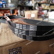 VAN BELT/ 3PK 850 ORIGINAL FAN STRAP LINE MODEL