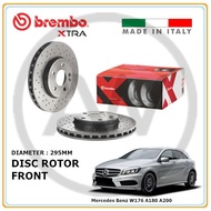BREMBO XTRA Mercedes Benz A-Class W176 A180 A200 Front Drilled Racing Performance Sport Disc Rotor