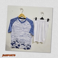 Jersey | Futsal Suit NON APPAREL JPT Q-DRY OMBAK27 TECFIT AEROREAD 2024 Sublimation NEW M L XL DRY FIT Material | Adult Ball Clothes | Order