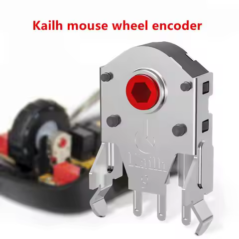 Kailh 7/8/9/10/11mm Mouse Scroll Wheel Encoder 1.74 mm hole 15-30g force for PC Mouse alps encoder 3