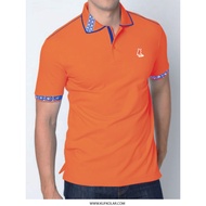 KUFKOLAR Classic Polo Shirt Brick Orange I For Men And Women Straight-Cut P42-BU01