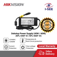 Hikvision Desktop Power Supply KPL-040F-VI/KPL-060F-VI 12V 40W/ 12V 60W Power Adapter Electric Cas F